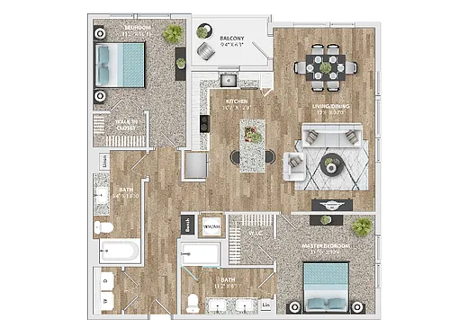 Floor plan B2