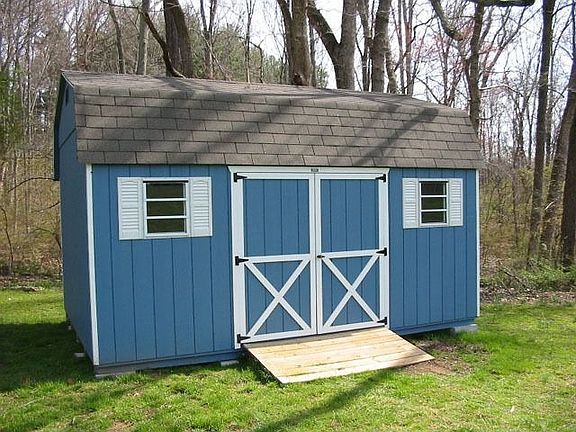Barn at back of property