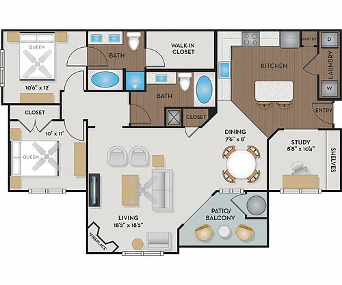 Floor plan Travis
