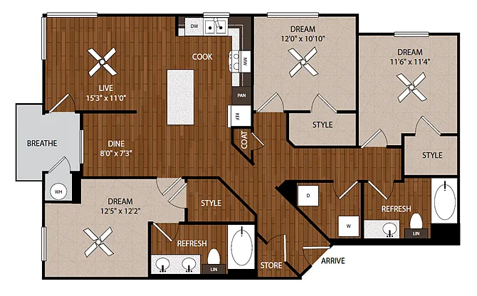 Floor plan C3