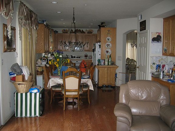 Viewing Kichen from Family Room