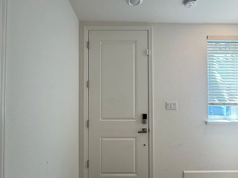 Front Door from inside