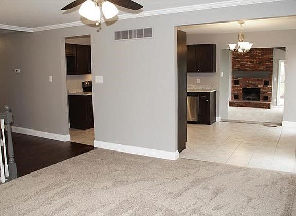 Spacious open floor plan