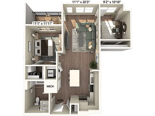 Floor plan A4D-846-2