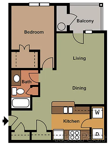 Floor plan A1