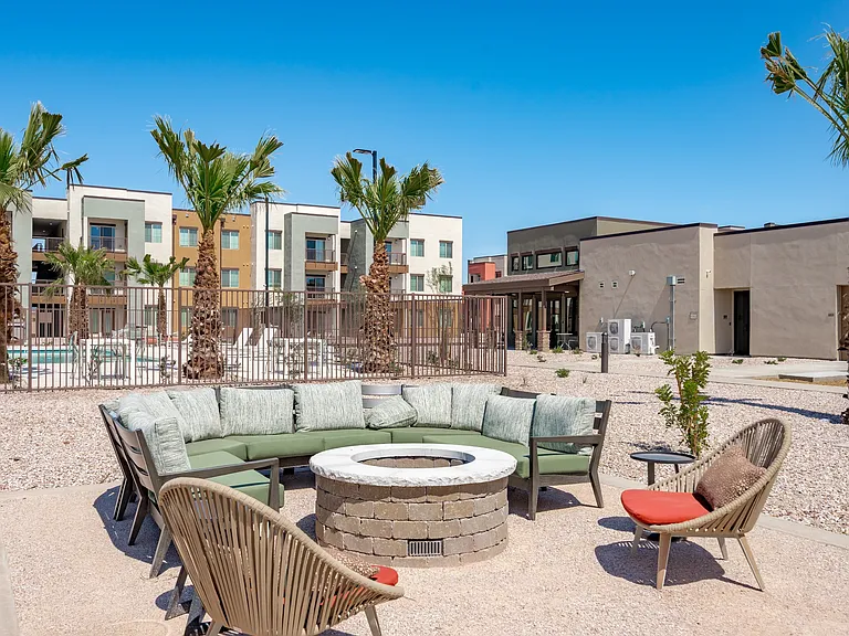 Patio with fire pit