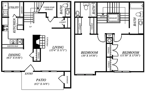 Floor plan B3