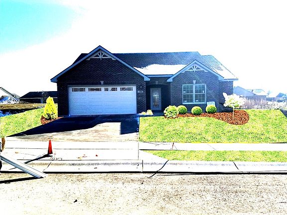 with future landscaping