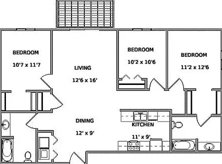 Oakview Apartments 1410 — Photo 39