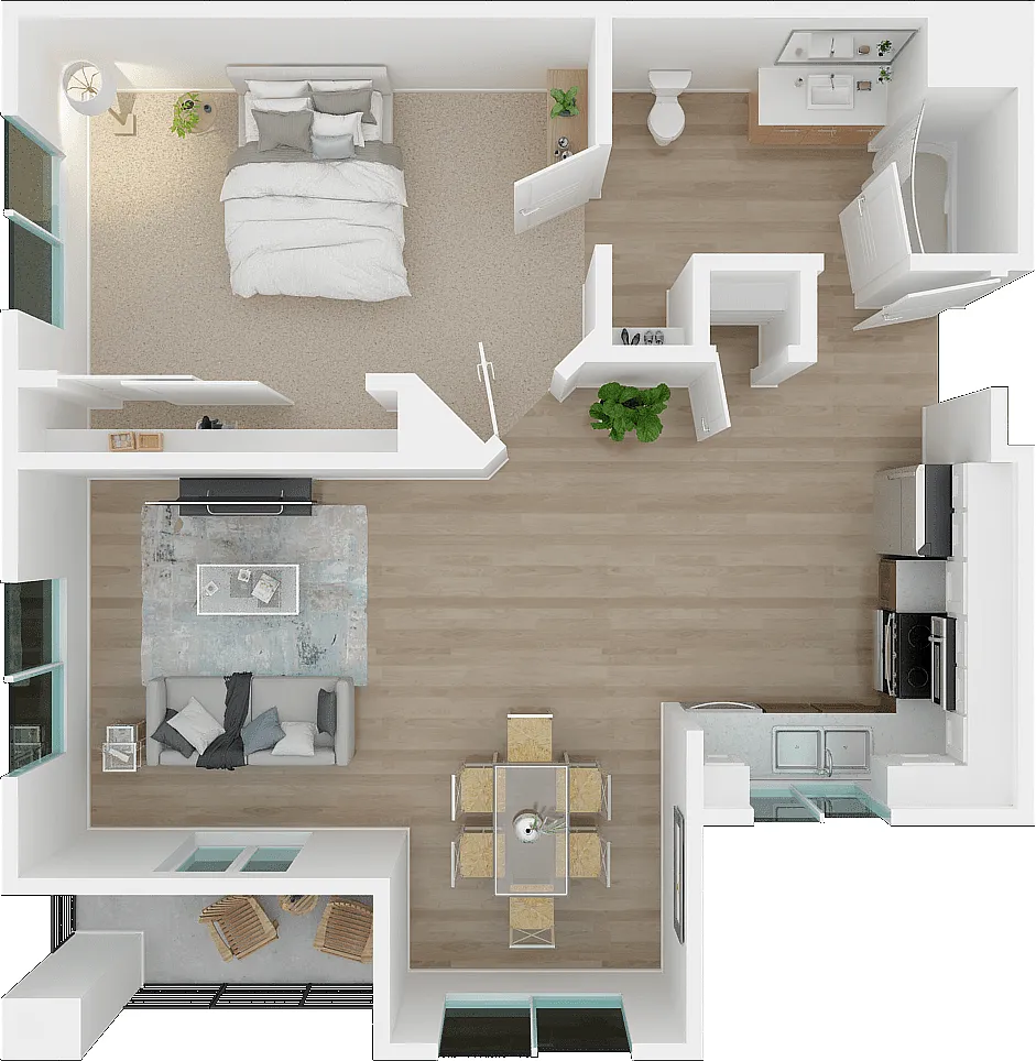 Floor plan Canova