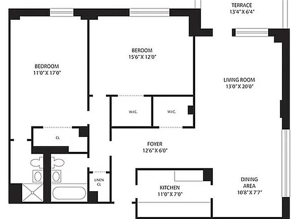2nd image of 400 Central Park W APT 12C