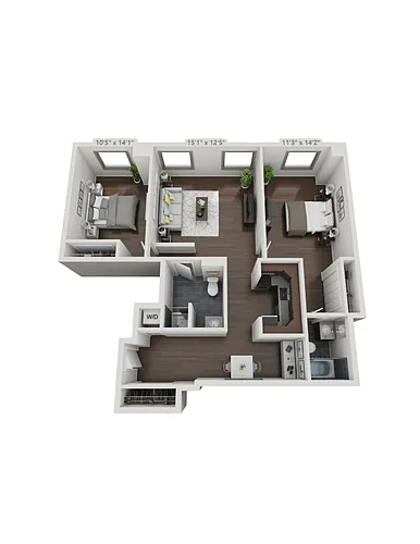 Floor plan Getty