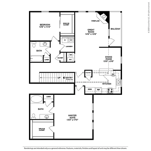 Floor plan The Camellia - Premium