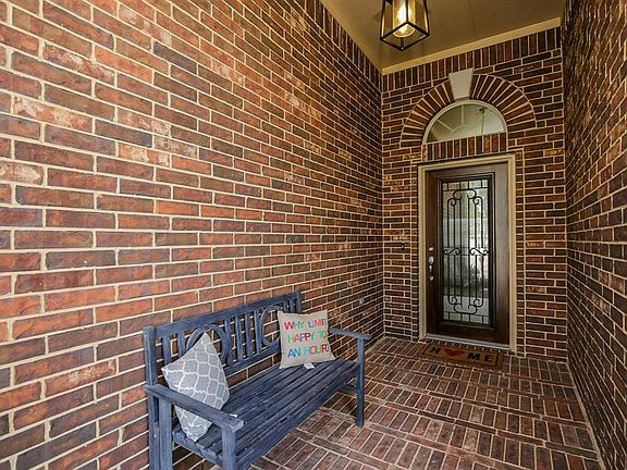 Inviting front porch