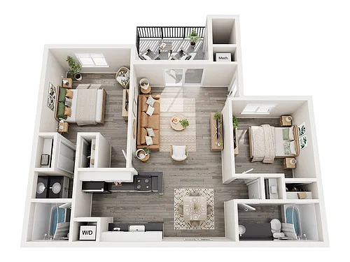Floor plan San Mateo