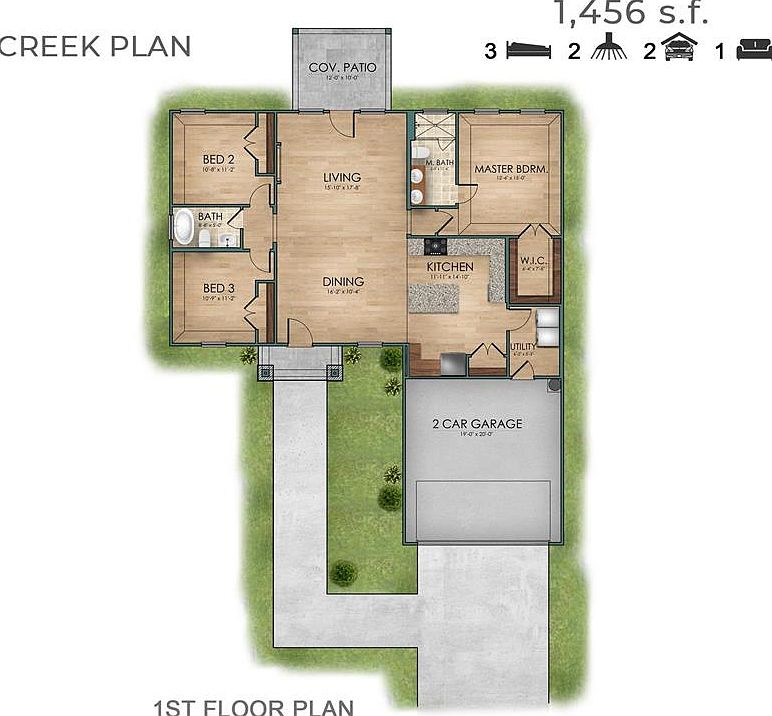 2nd image of 2414 Creek Dr