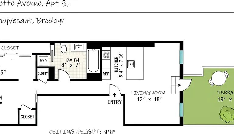 675 Lafayette Ave #3 — Photo 2
