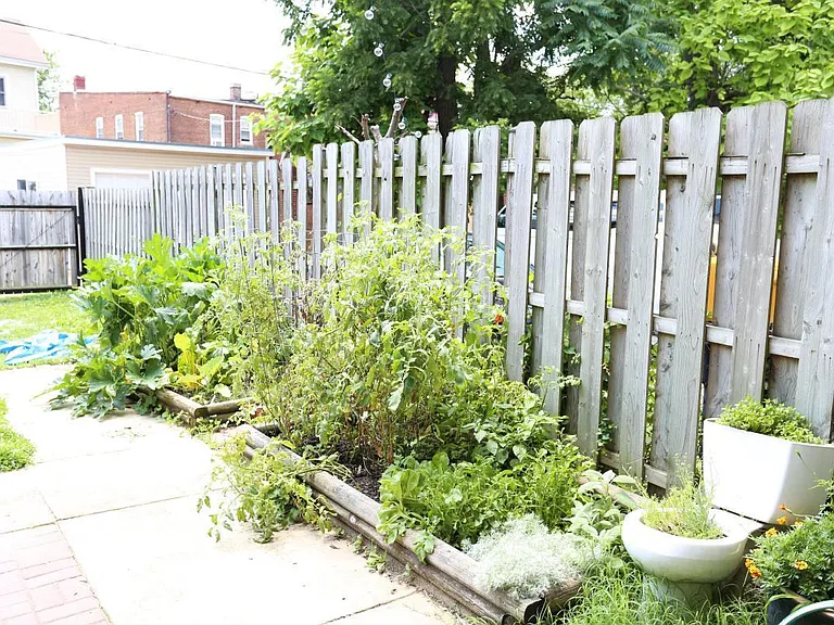 Private garden space