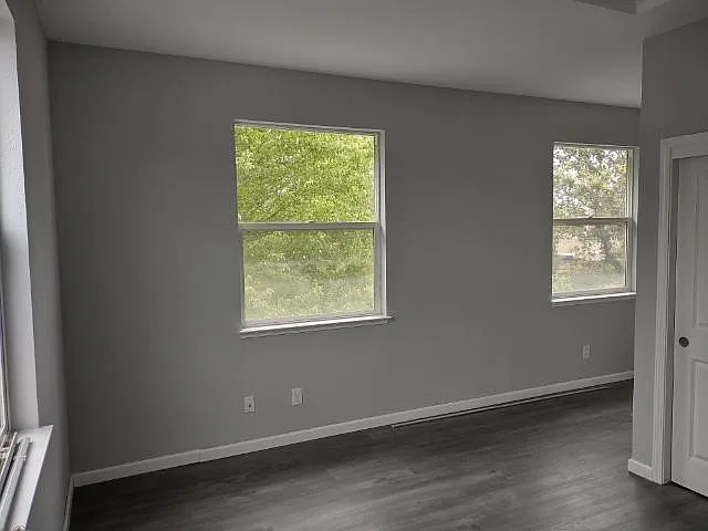 upstairs master bedroom with large closet space
