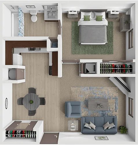 Floor plan Parker