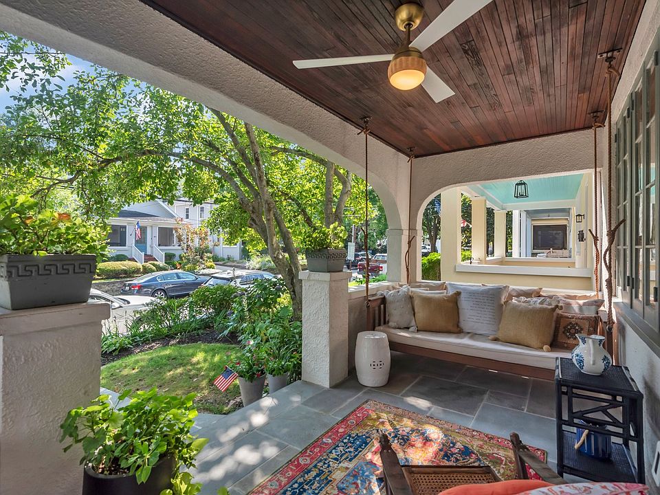 Relax on the porch swing.