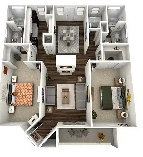 Floor plan B2