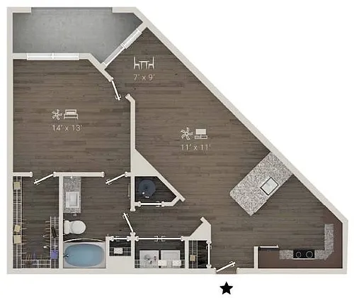 Floor plan A3
