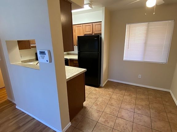 Kitchen and dining area