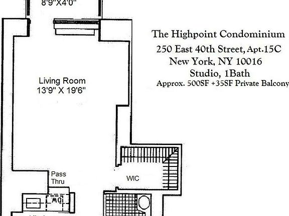 2nd image of 250 E 40th St APT 15C