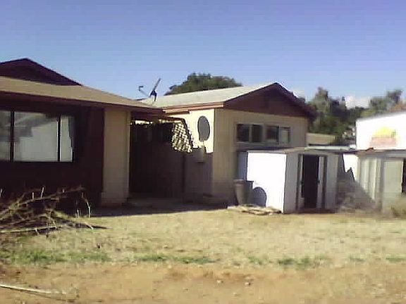 sideyard and apartment