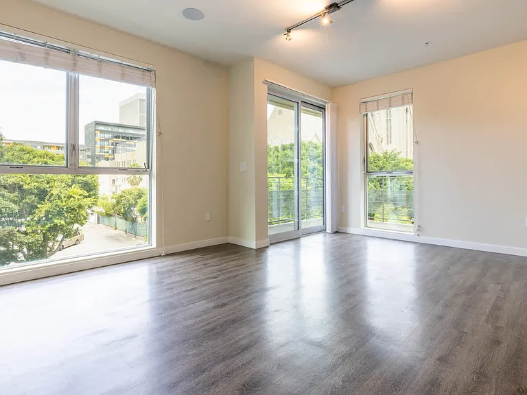 Living Room with Hard Surface Flooring