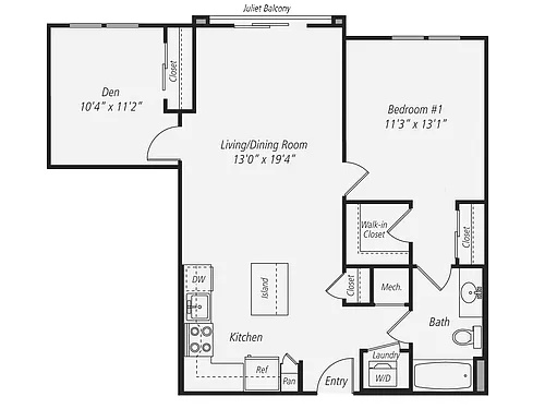 Floor plan A12