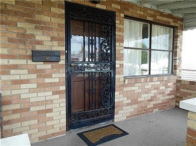Front and side entry offer security doors.
