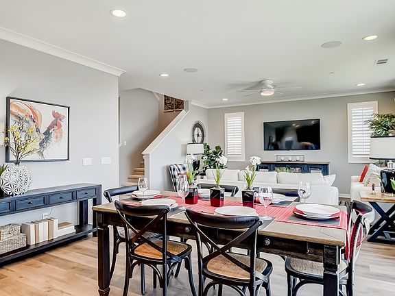 Open and airy floorplan