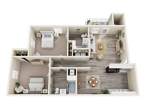 Floor plan 2R