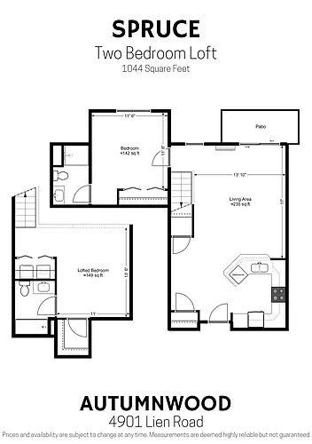 Floor plan Spruce