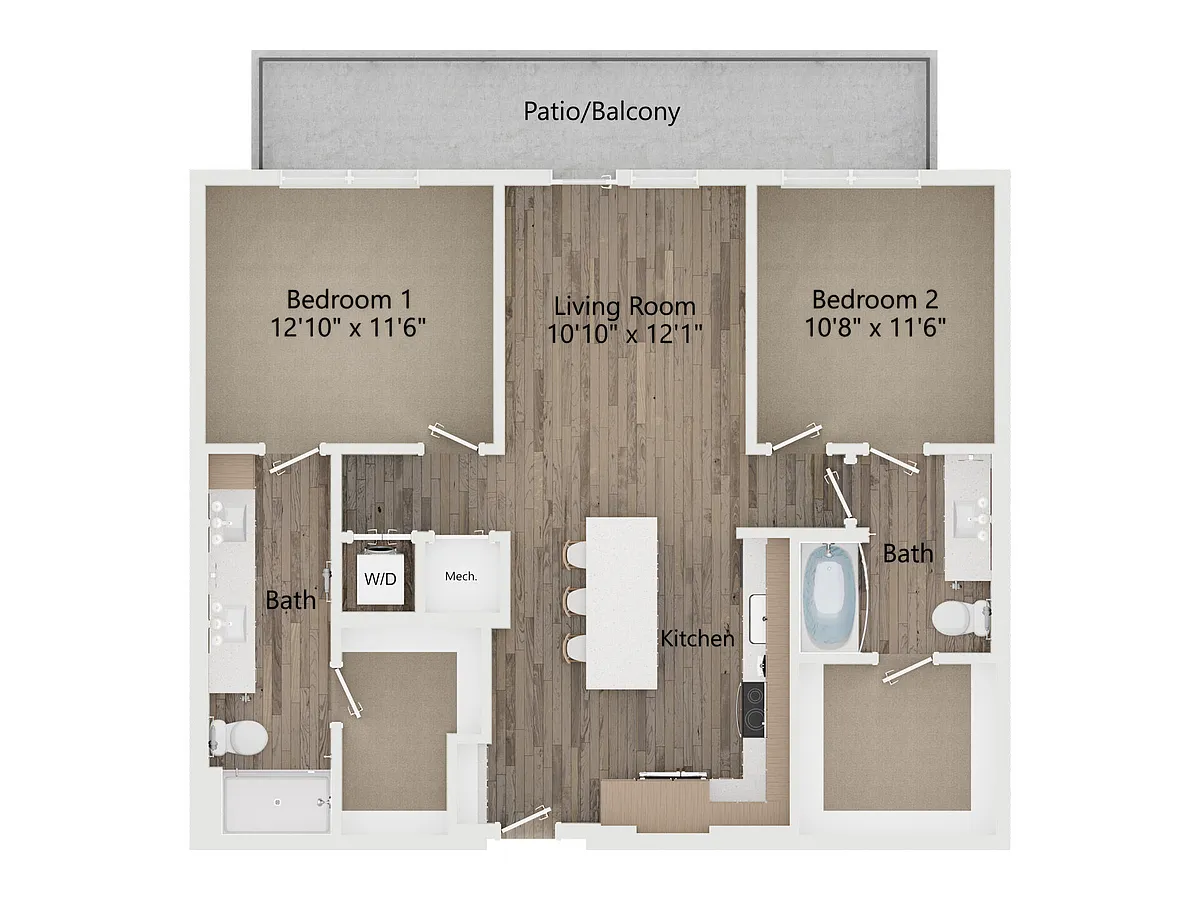 Floor plan B2