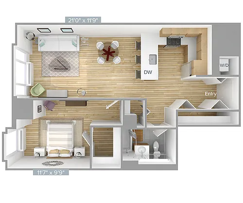 Floor plan A10-808