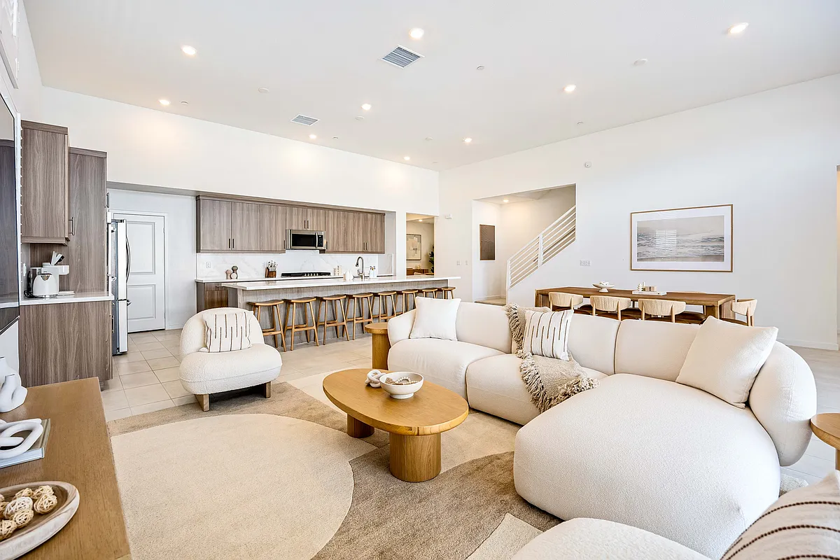 Bright open spaces where everyone can hang out together. - 200 Mustang Ln