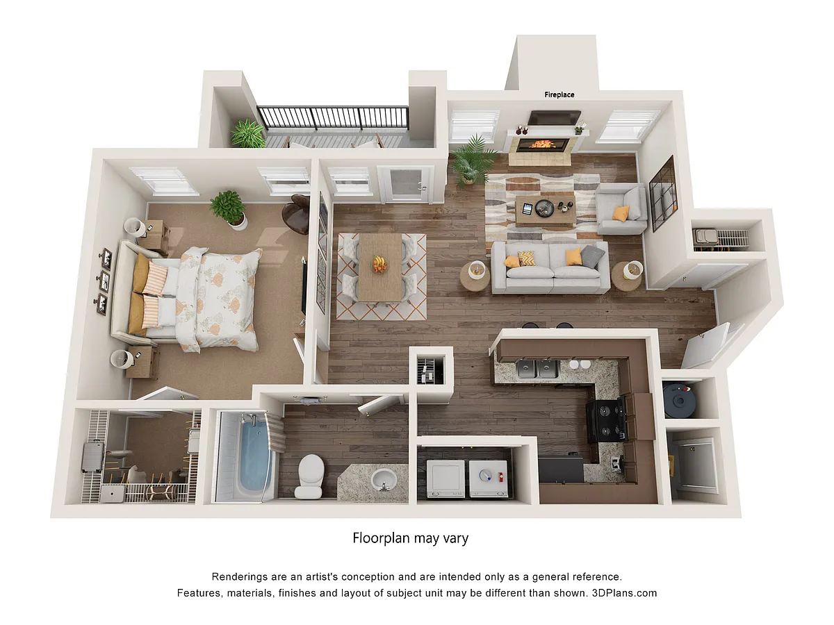 Floor plan Deluxe