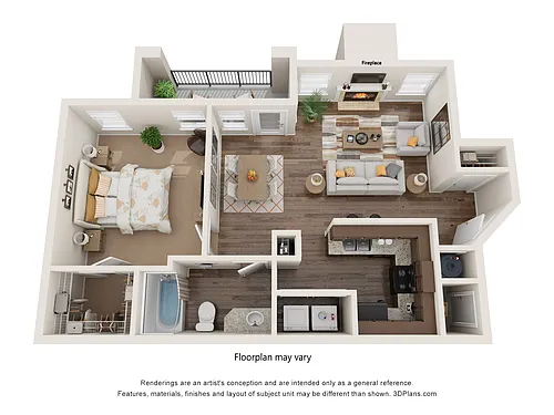 Floor plan Deluxe Premier Renovation