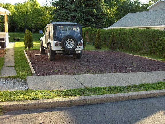 Side lot for parking