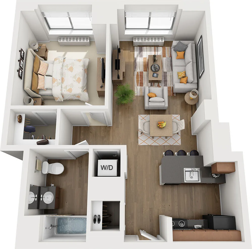 Floor plan Alfred