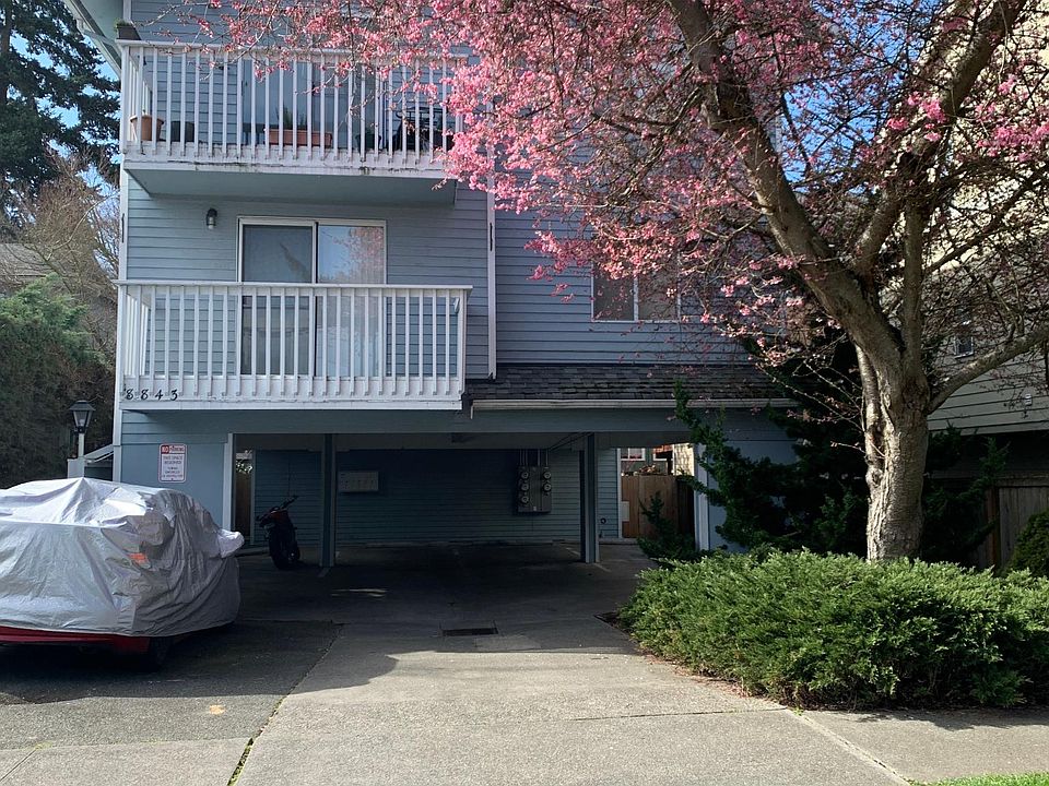 Parking spot is in the left of carport