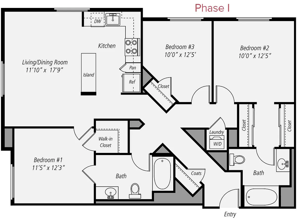 Floor plan C1-3