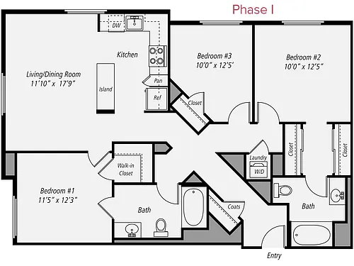 Floor plan C1-3