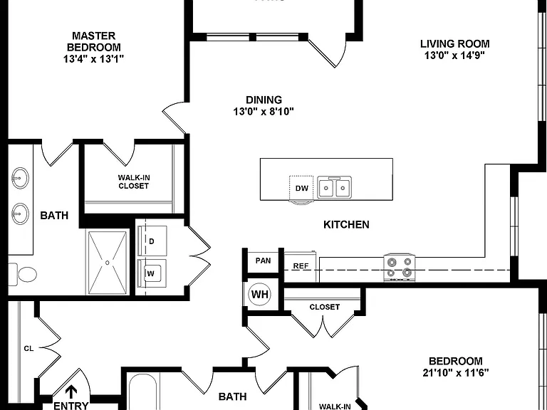 B10 Floor Plan W Dimensions B10 Floor Plan W Dimensions
