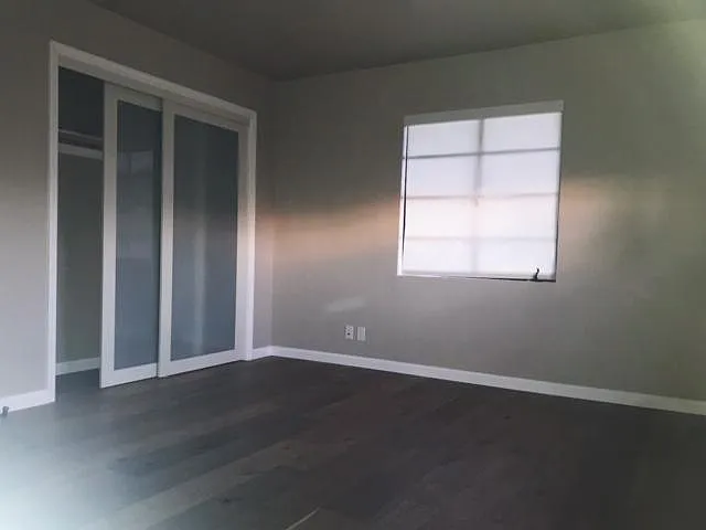 Spacious bedroom
