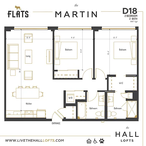 Floor plan D18