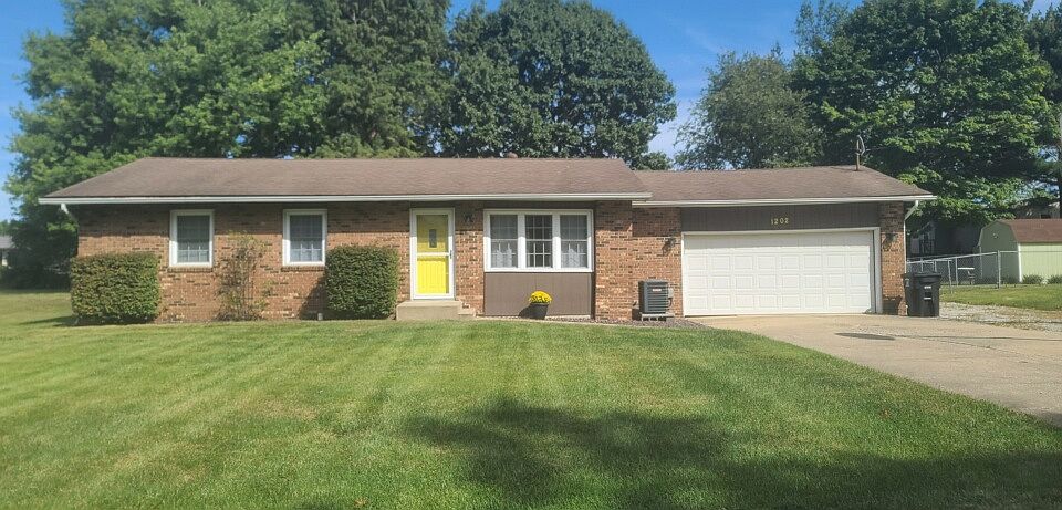 Ranch home on quiet street with 2 car attached garage